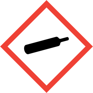 GHS04 — Gas onder druk