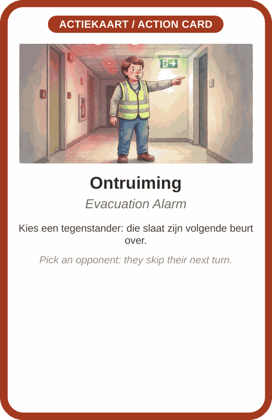 Actiekaart Ontruiming